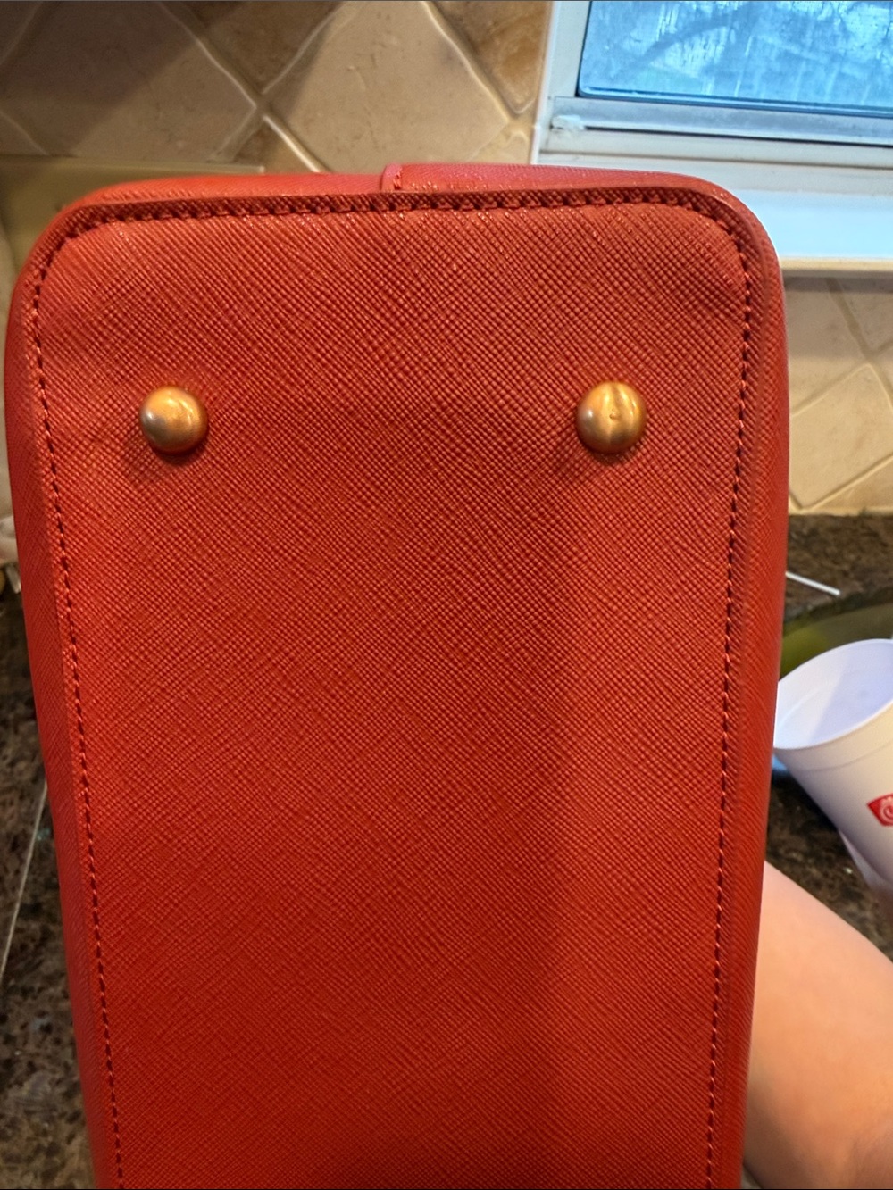 Harry Potter x Red Top-Handle Satchel - Picture 13 of 16